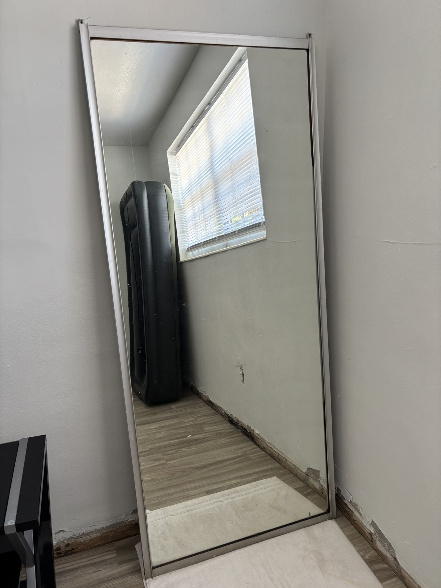 Unbranded Mirror 68in H x 28in W with Metal Frame Heavy Outdoor Indoor Full Body