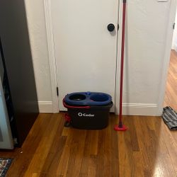 O-Cedar Spin Mop Bucket + Handle