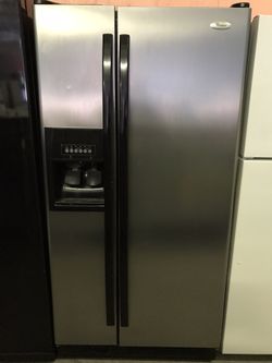 Whirlpool Stainless Steel Side By Side Refrigerator