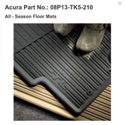 2013 Acura TL Oem All Weather Mats