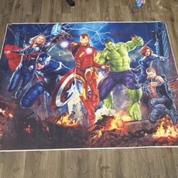 Avengers Backdrop Banner & Table Decor 