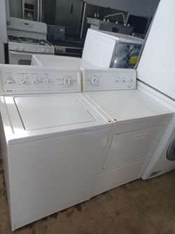 Kenmore top load washer and dryer set -super capacity plus -free delivery