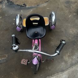 Trike With Custom Mustache Cruiser Handle Boy