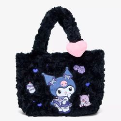 Kuromi Tote bag Fluffy