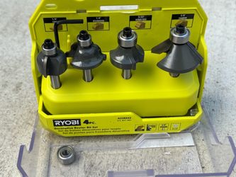 Ryobi Decorative Router Bit Set (4-Piece)