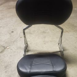 Motor Cycle Back Rest And Seat