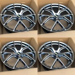 New Set 19 Inch BBS FIR EVO Style Wheels 19x9.5 +35 (5x120) CB: 72.6