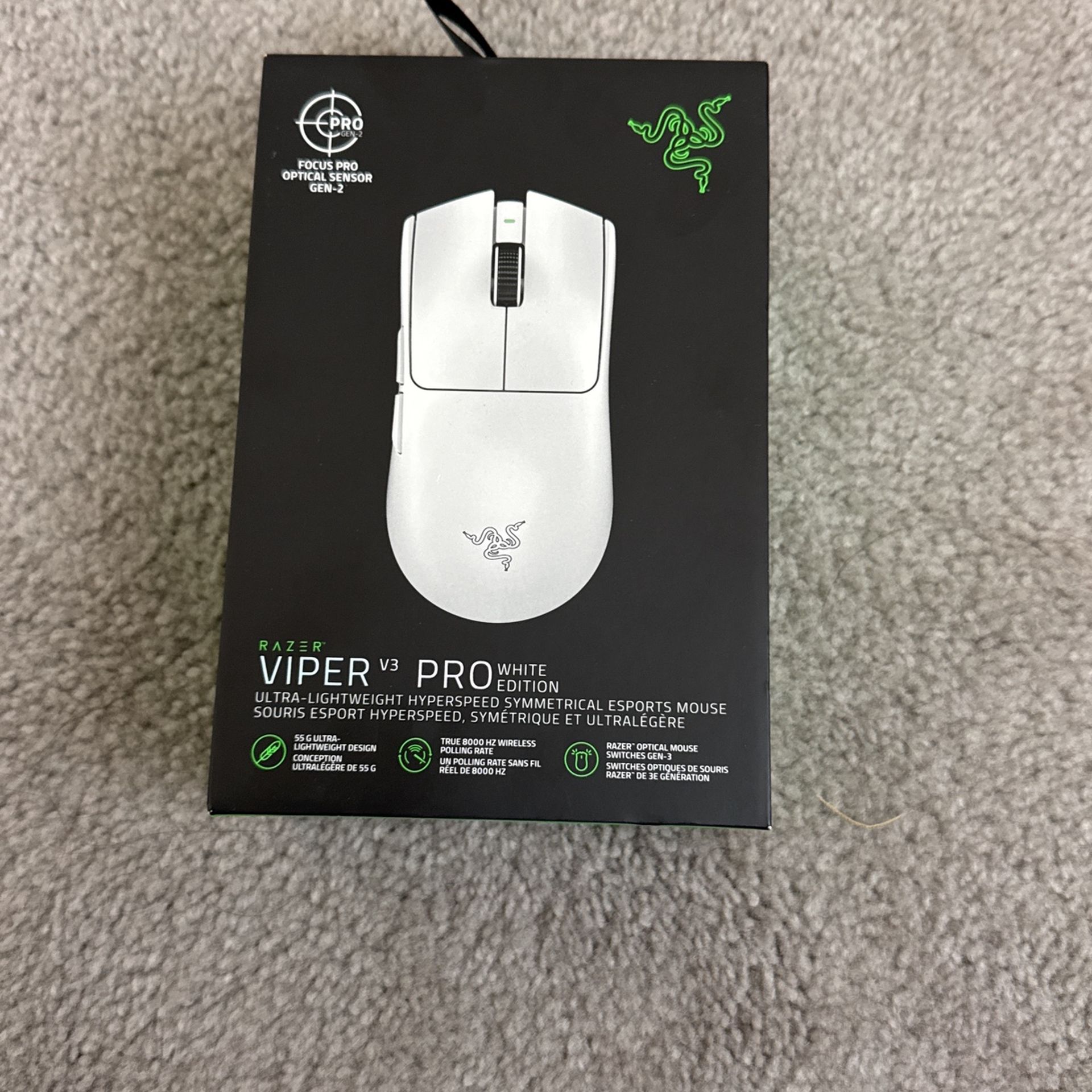 Razer Viper V3 Pro White Mouse