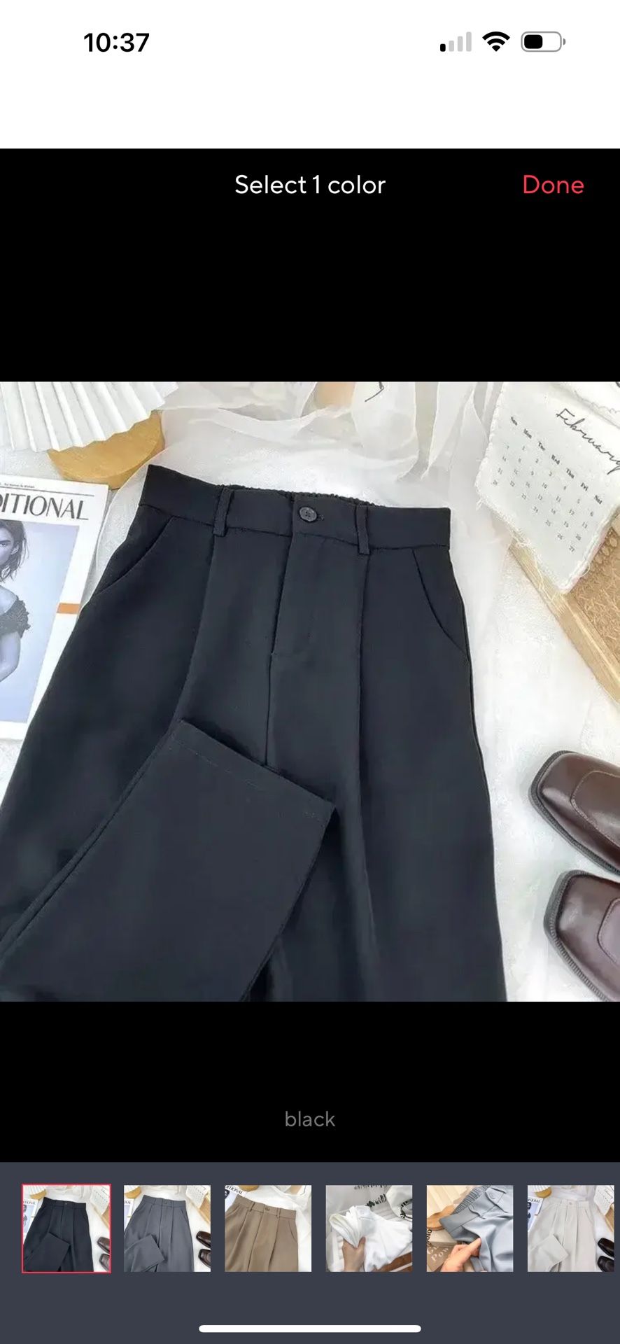 BLACK PANTS