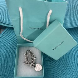 Authentic Tiffany & Co Heart Tag Bracelet