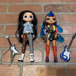 LOL Rock Dolls With Guitars