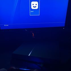 Ps4 With 4 Games And 1000 Gb Storage And 1 Controller 