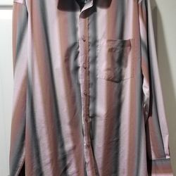 Mens Medium Bugatchi Shirt 