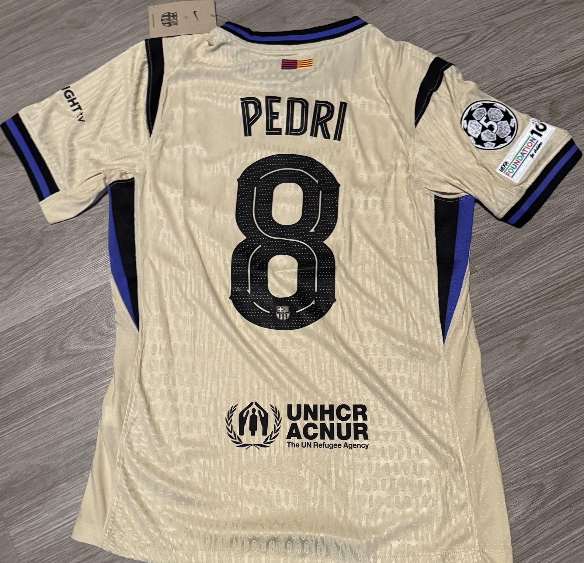 Fc Barcelona Away Jersey Pedri 8