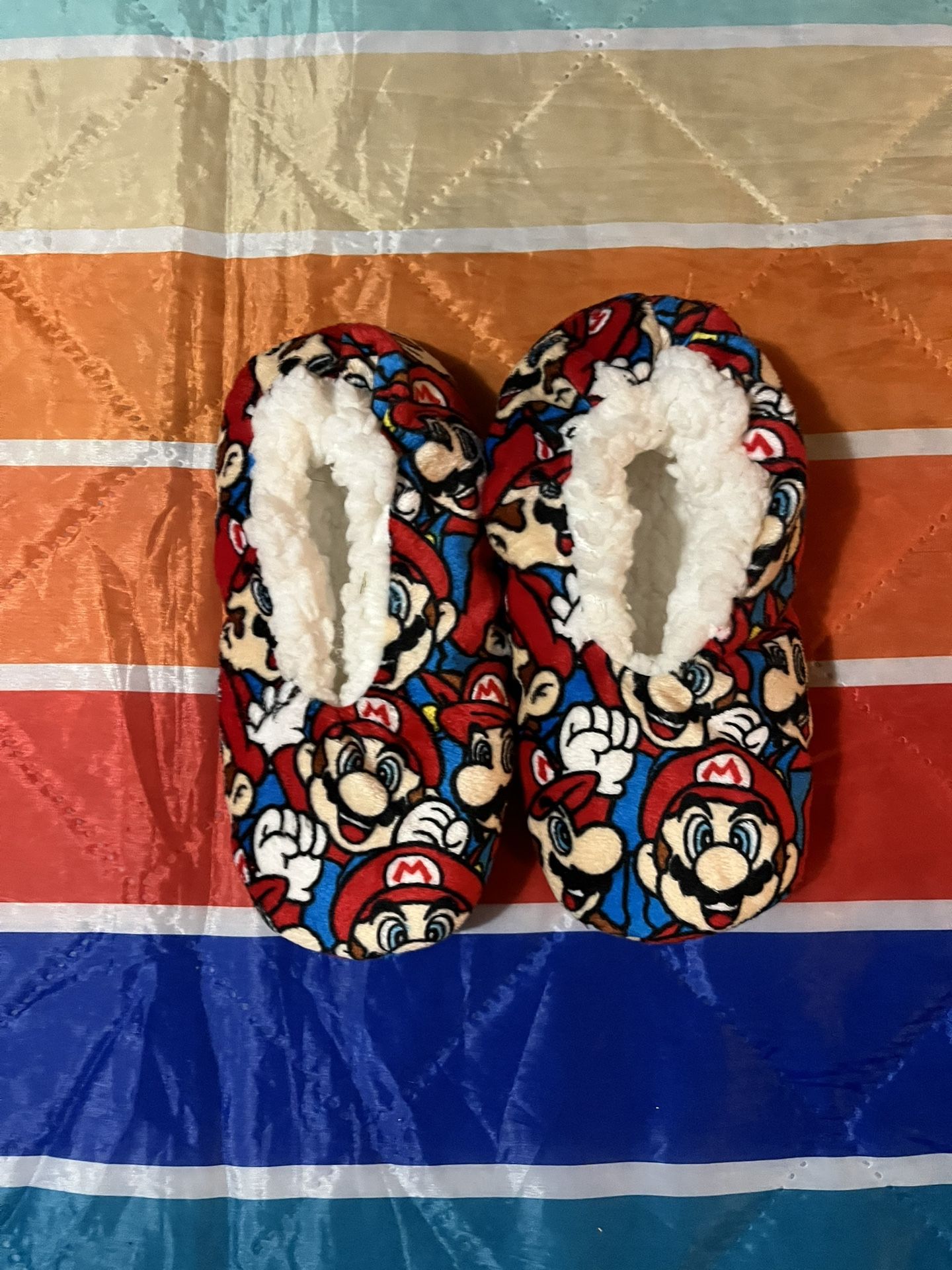 Mario Slippers Kids