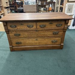Antique Oak Dresser 