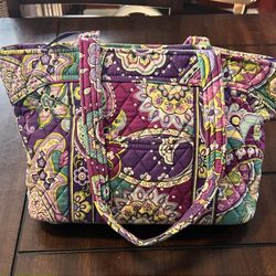 Vera Bradley Heather Bag Purse Small/Medium Mandy Tote 