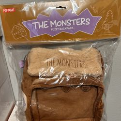 ✨The Monsters Fuzzy Backpack✨