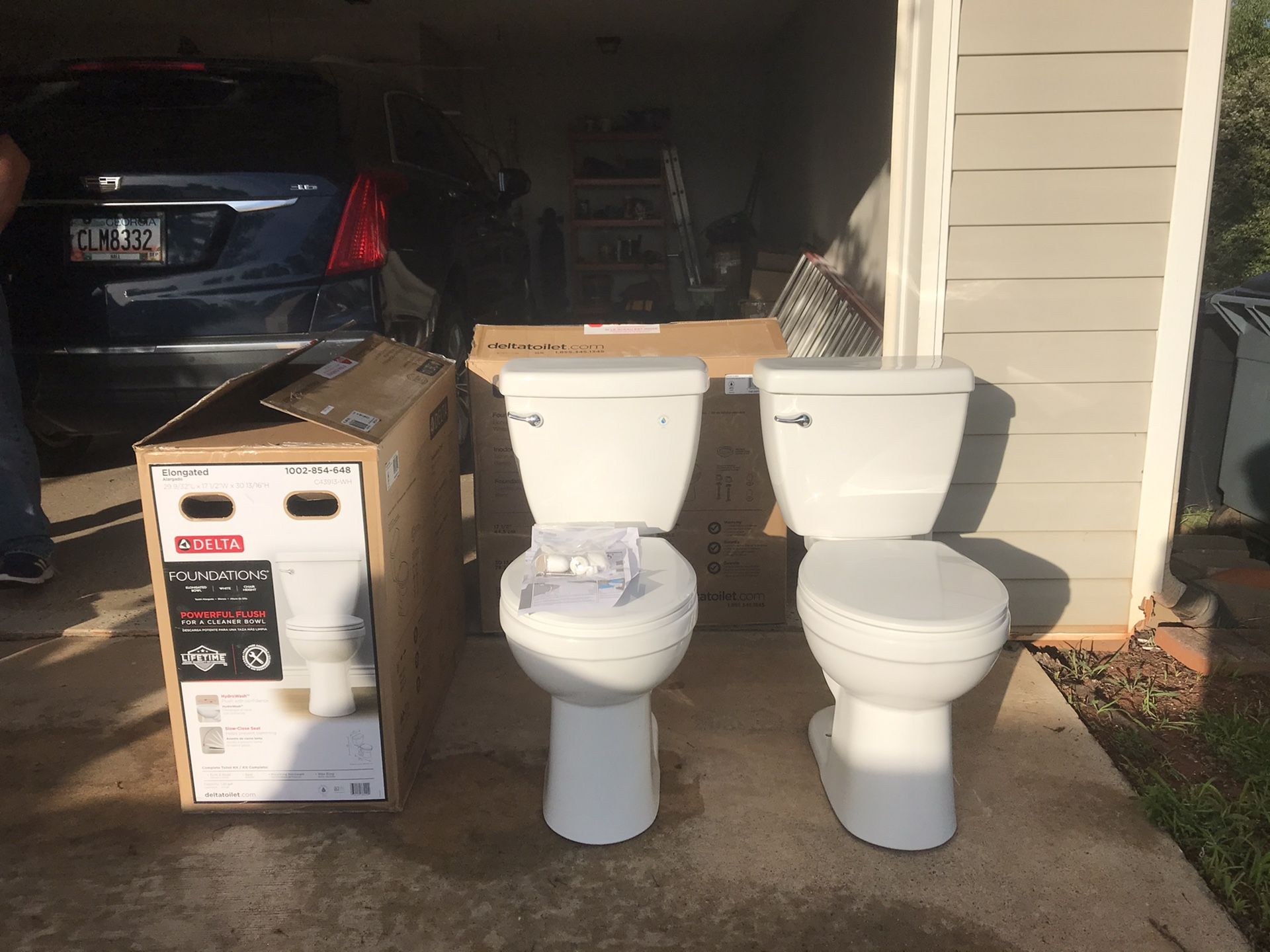 2 Delta toilets for Sale in Cleveland, GA OfferUp
