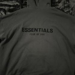 Essentials- fear of god hoodie