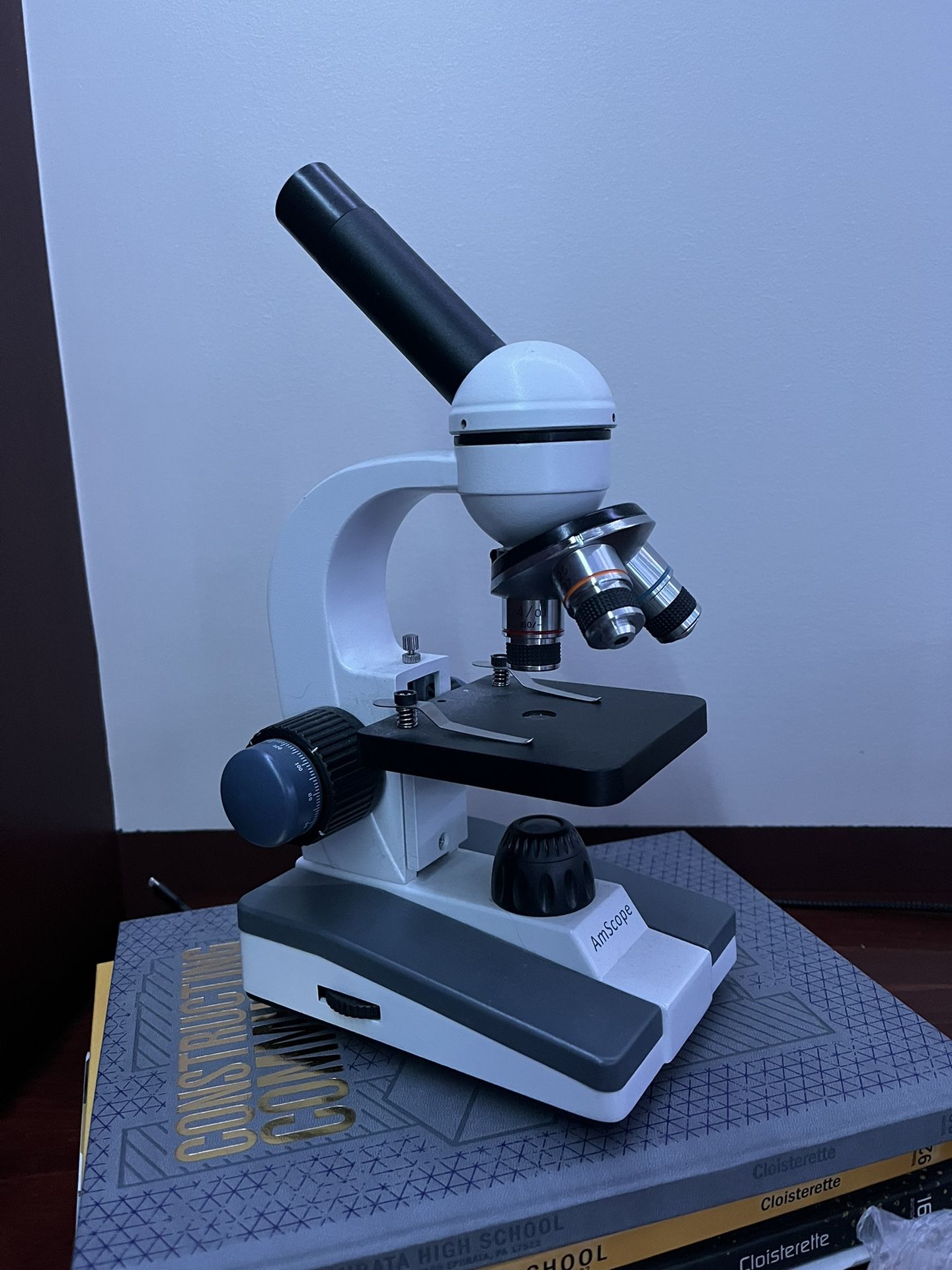 Microscope with Slides