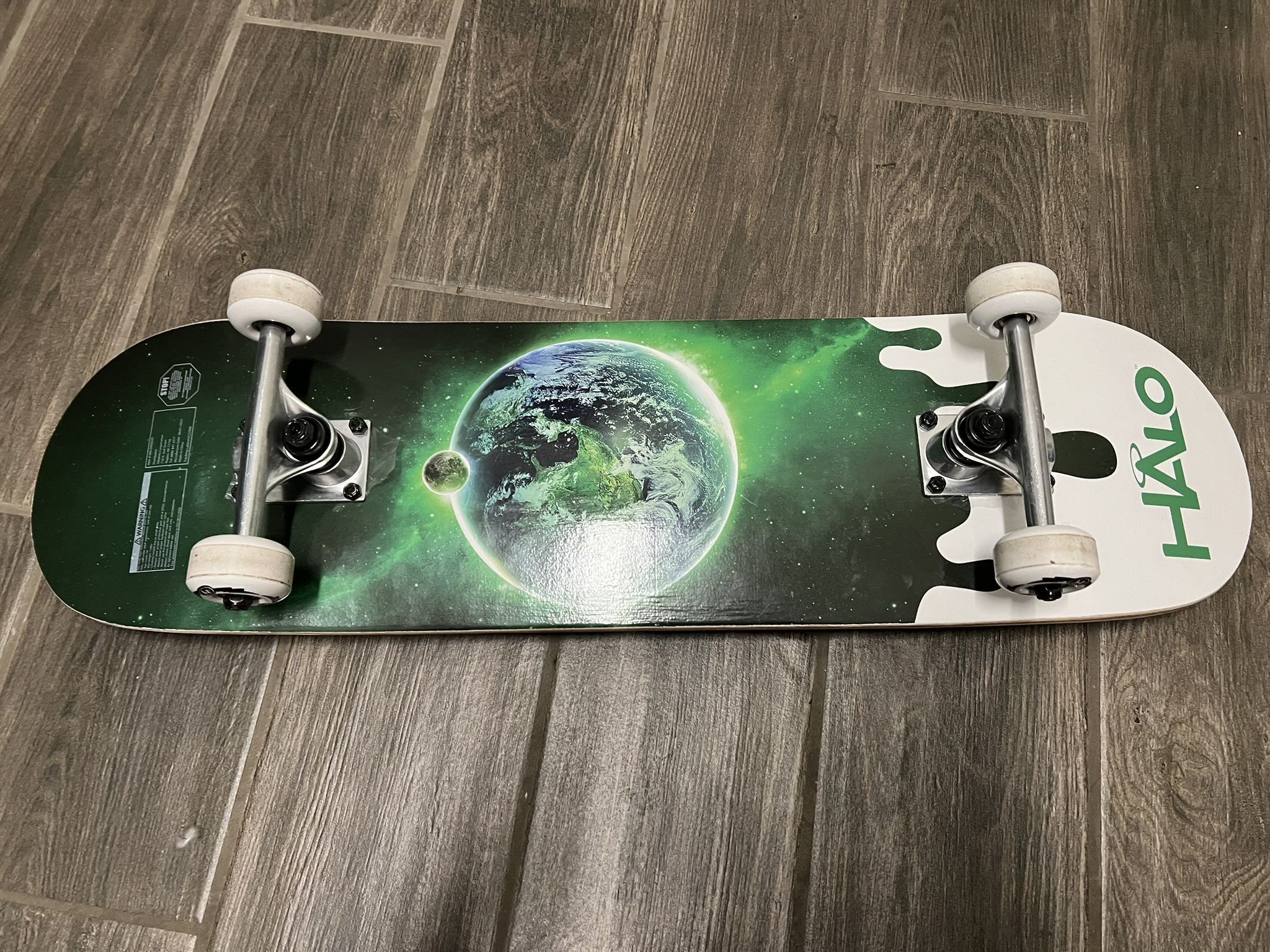Halo Rise Above Skateboard