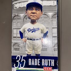 BROOKLYN DODGERS BABE RUTH BOBBLE HEAD 