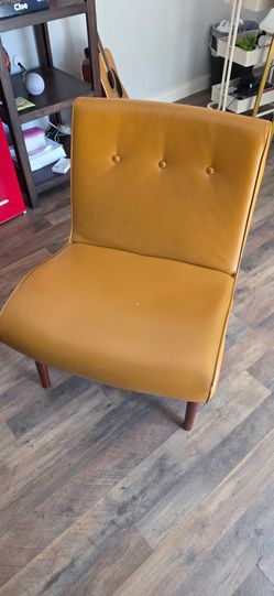 Faux Leather Chair