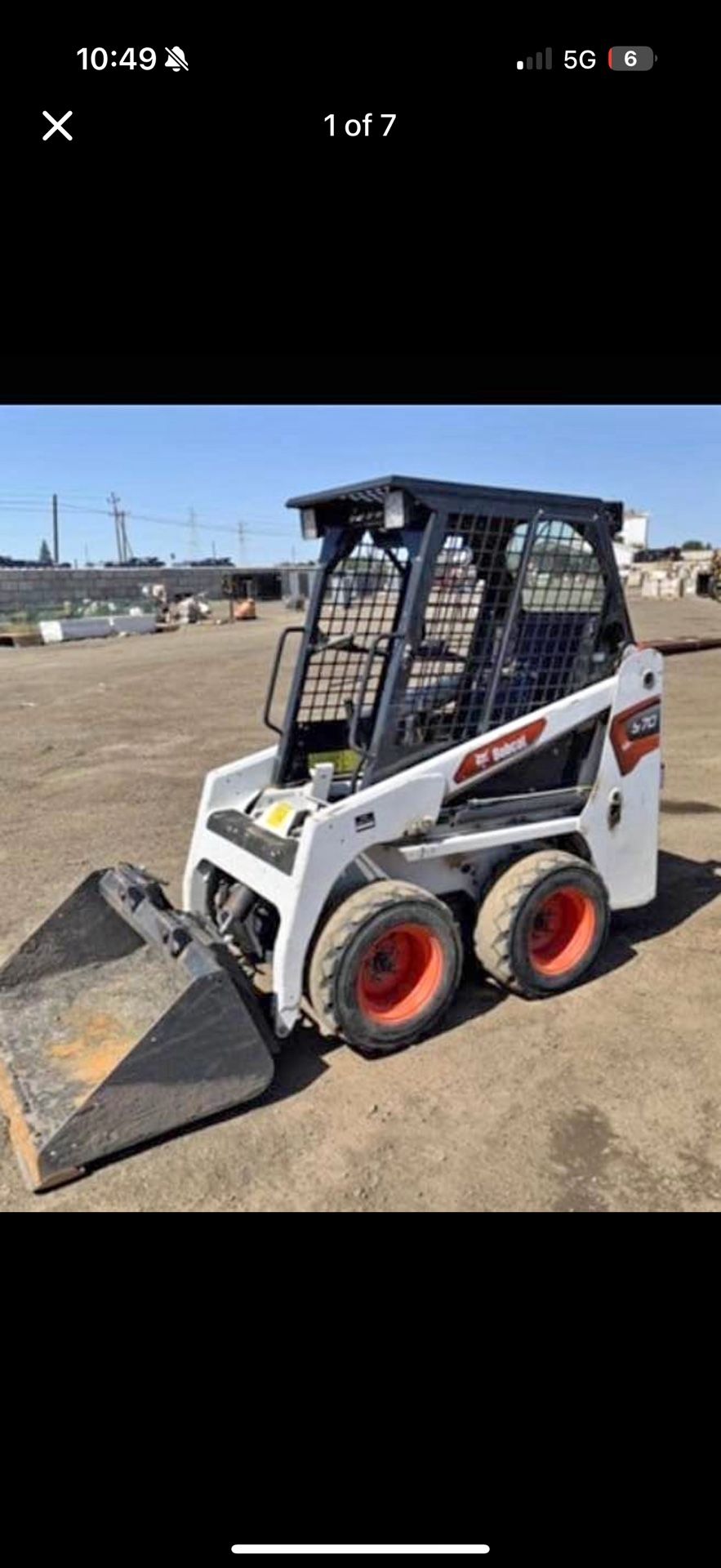 2023 Bobcat S70 Skid Steer Loader