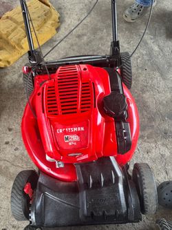 Selling lawn mower crafts man