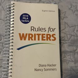 Rules For Writers
