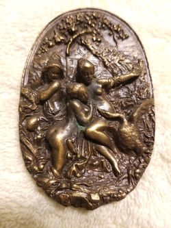 Vintage Brass Belt Buckle