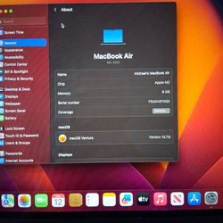 Apple Macbook M2 8gb