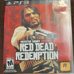 PS3 Red Dead Redemption W/ Map
