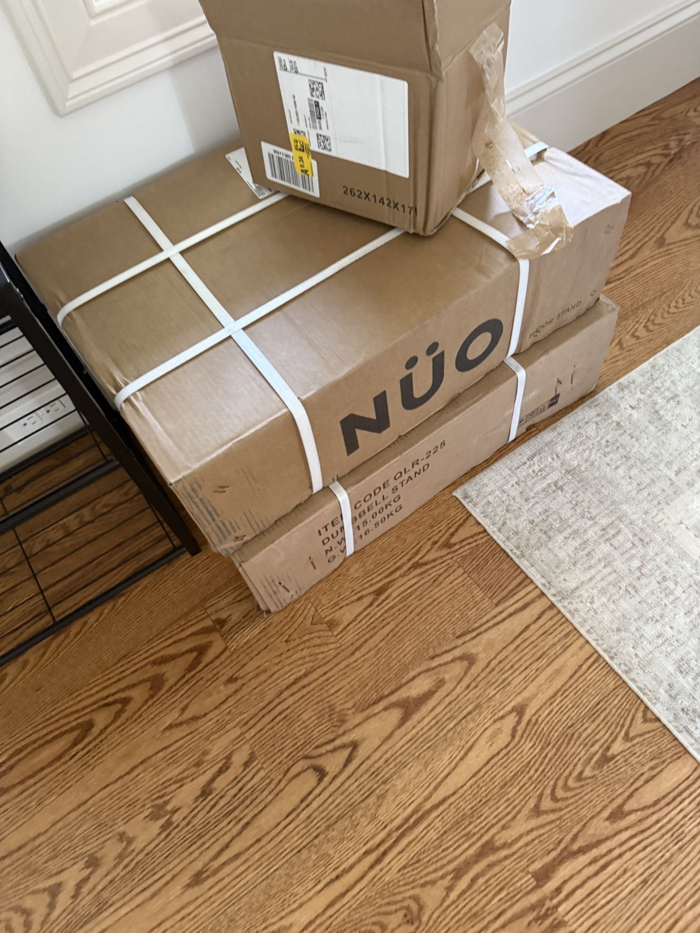 Nuobell 80lb Adjustable DB Pair with Stand