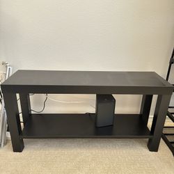 Black TV Stand