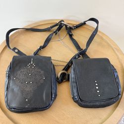 Leather Motorcycle Shoulder Bags