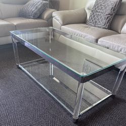Glass Coffee Table Modern 