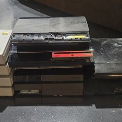 Sony PlayStation Console Lot Of 10