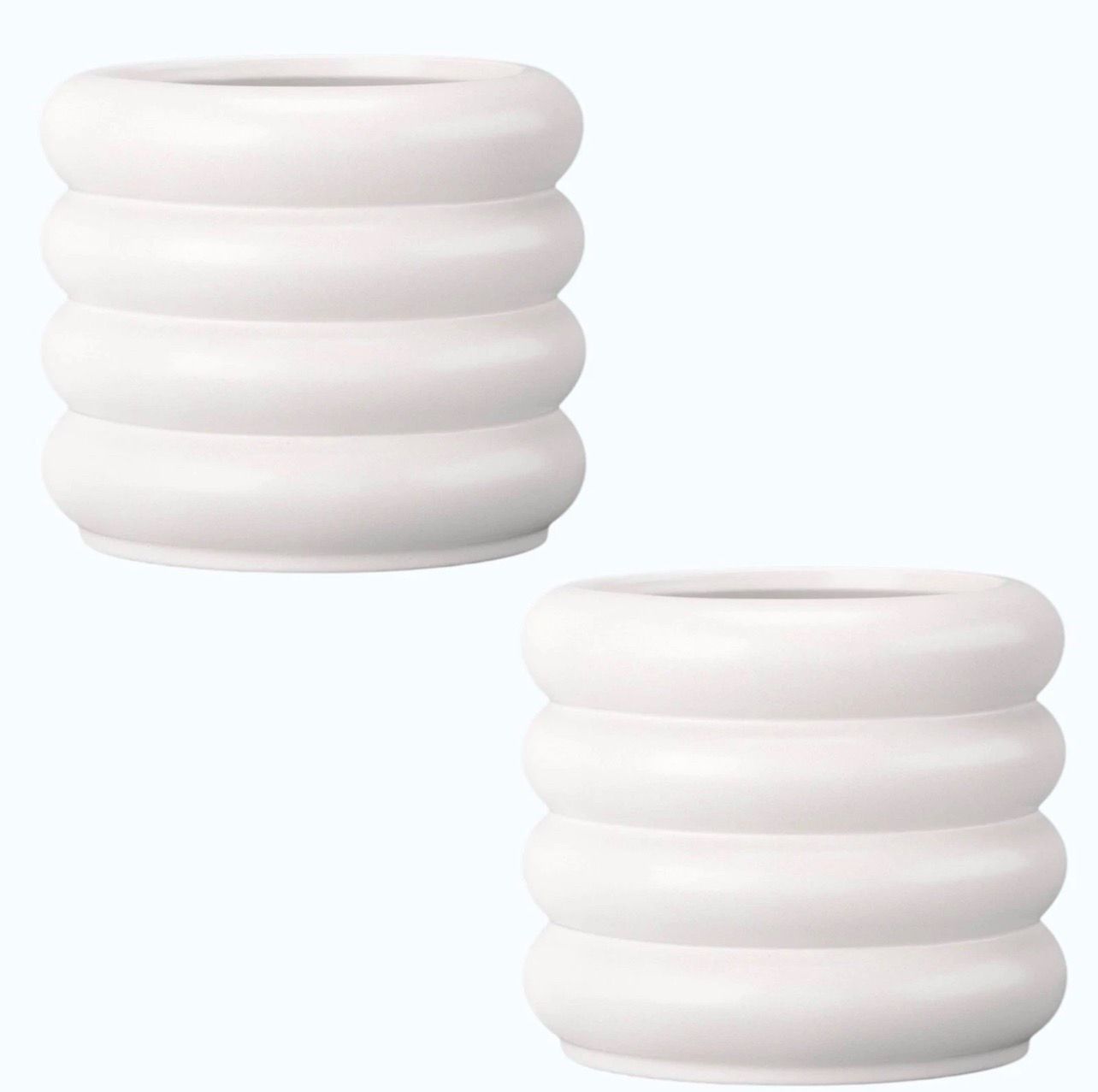 Large Bubble Ceramic Planter White - Room Essentials™
