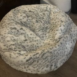 Pottery Barn Teen Faux Fur Bean Bag Chair