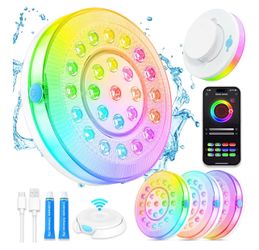 Pool Lights for Above/In Ground Pools 4 Set