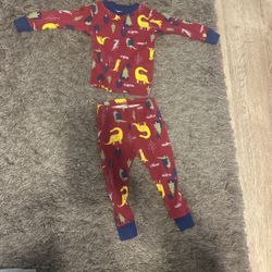Carters 18month Boy Dinosaur Pajamas 