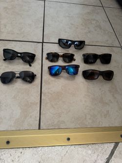Bundle 7 Sunglass Lot Different Brands
