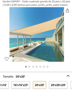 Toldo Cuadrado Grande