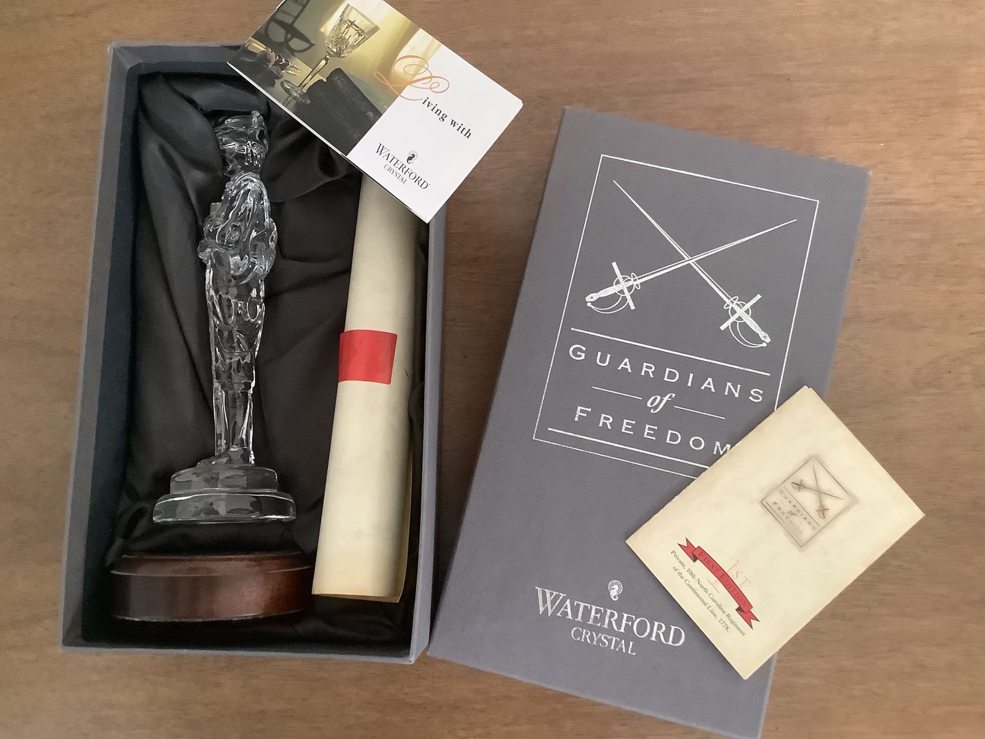 Waterford Crystal Guardians Of Freedom