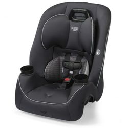 Cosco Kids Easy Elite Slim All-in-One Convertible Car Seat, Grey Glyphs