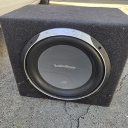 10" Subwoofer set - sub, amplifier, box