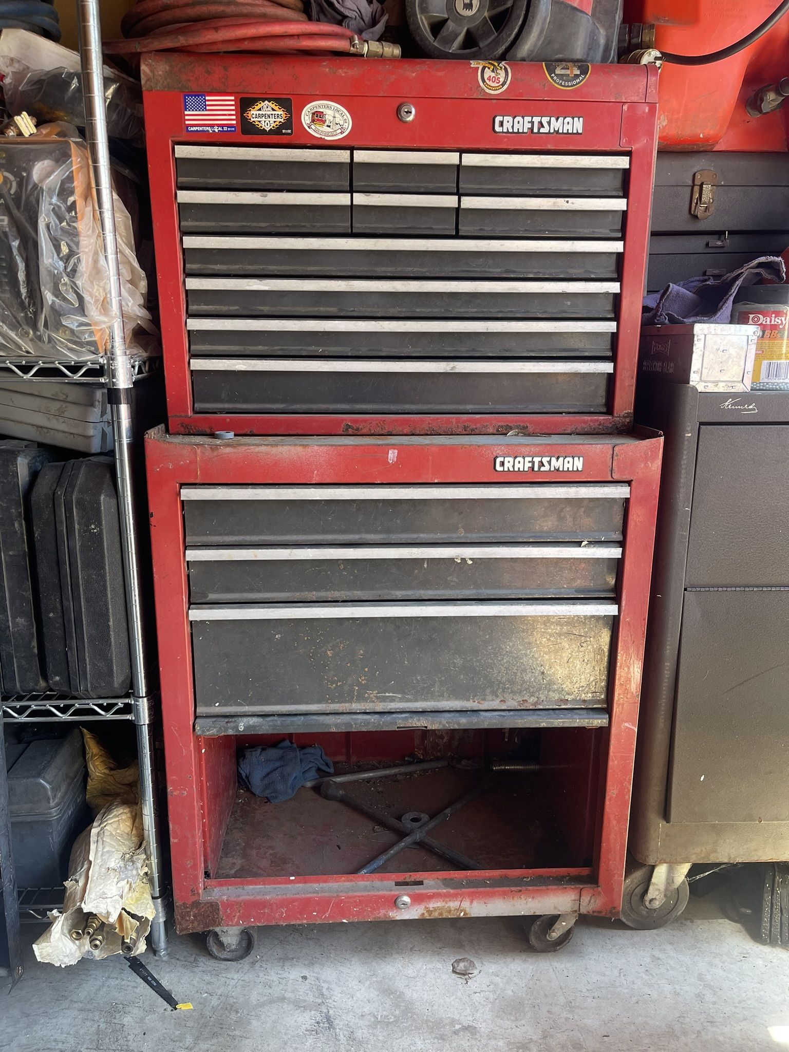 Mechanic Toolbox Top Nd Bottom Best Offer
