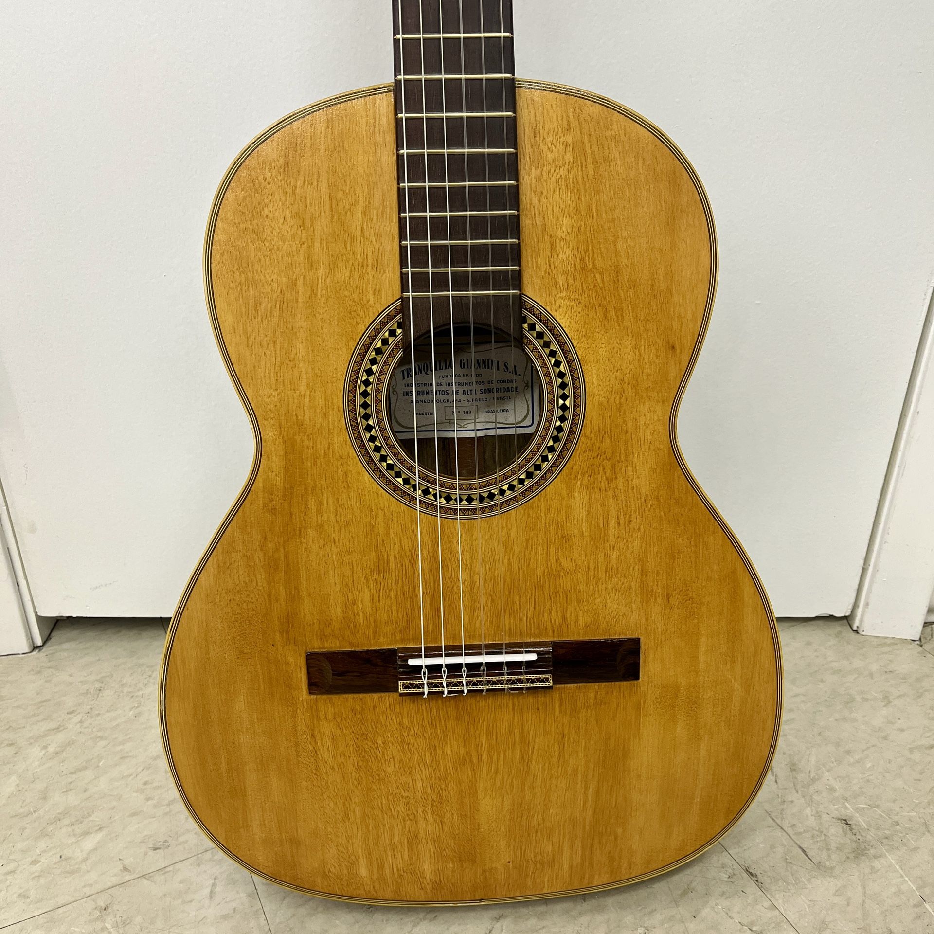 Vintage Tranquillo Giannini SA No 109 Brazilian Rosewood Vintage Tranquillo Giannini SA No 109 Brazilian Rosewood